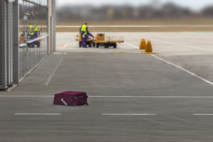  Luggage left behind 