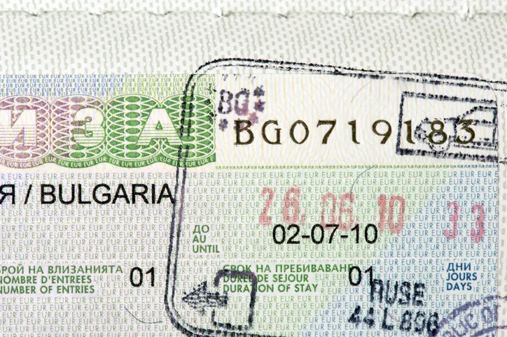 Bulgaria transit visa